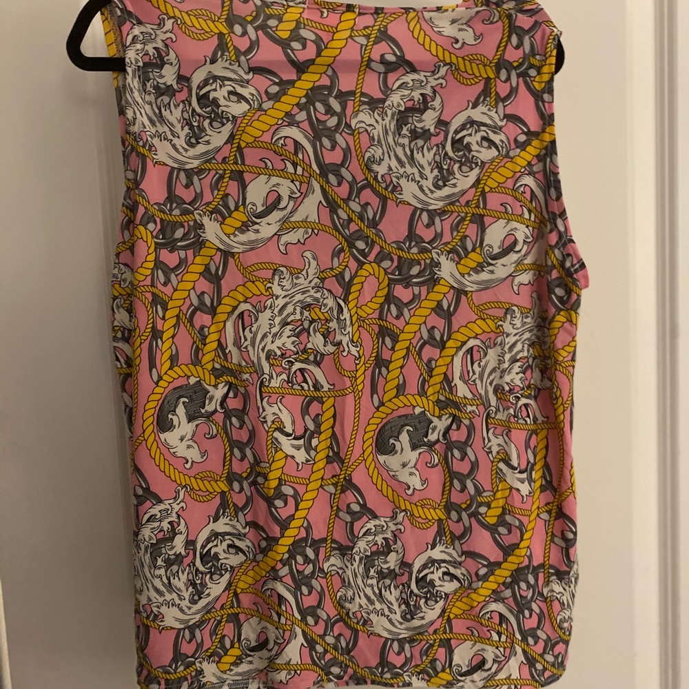 Multi-Colored Trendy Top - Picture 2 of 3